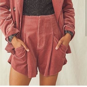 NEW Free People Ella Cord Shorts
